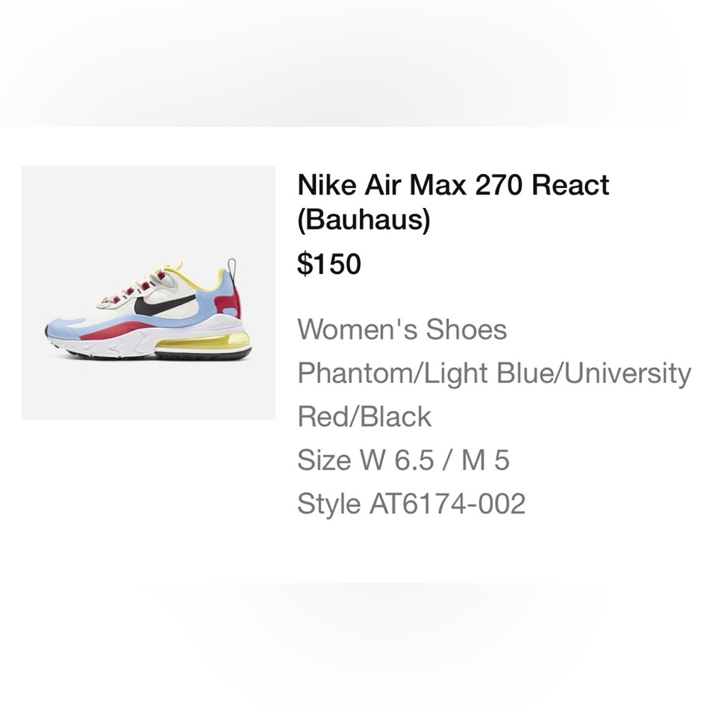 Nike Air Max 270 Limited Edition